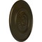 Ekena Millwork Wigan Ceiling Medallion, Hand-Painted Green Gold, 29 3/4"OD x 1 1/2"P CM29WGGGS - alternate 3